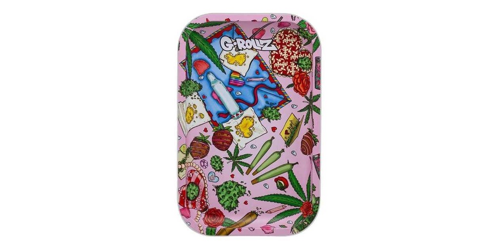 G-Rollz | 'Amsterdam Picnic Valentines' Medium Tray 17.5 x 27.5 cm