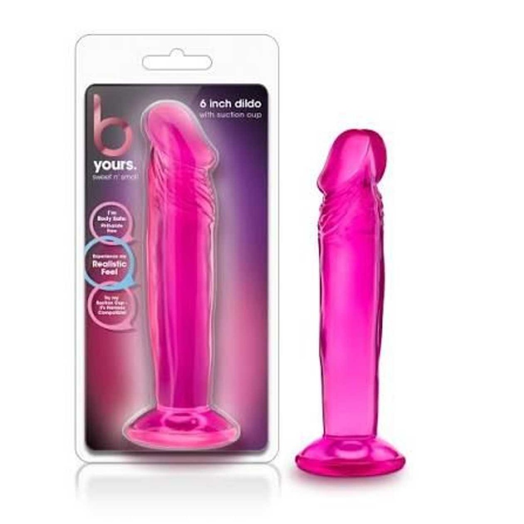 BYOURS SWEET N' SMALL PINK DILDO 6"