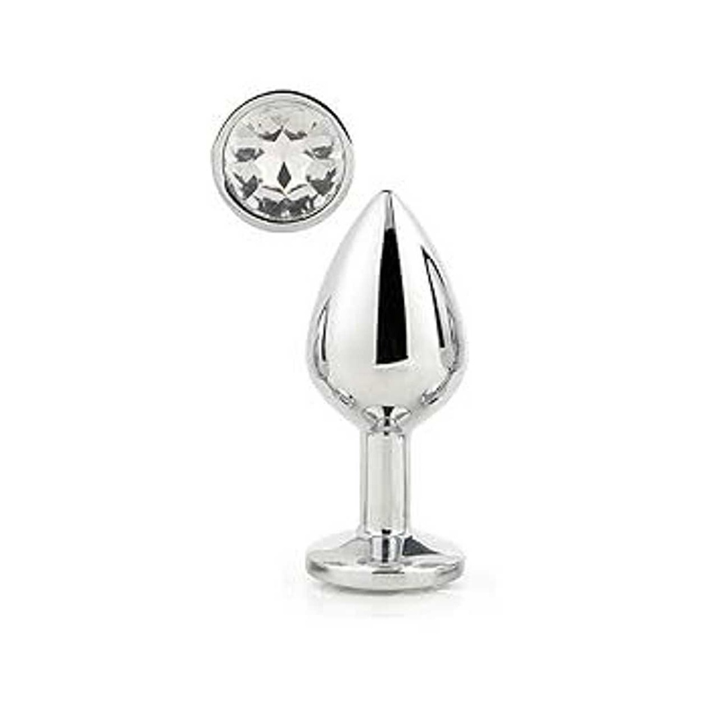 Dream Toys Silver Anal Plug – Large