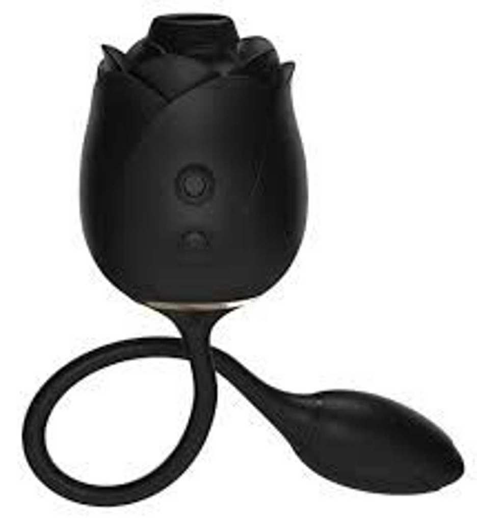 DARK BLUSHING ROSE VIBRATOR