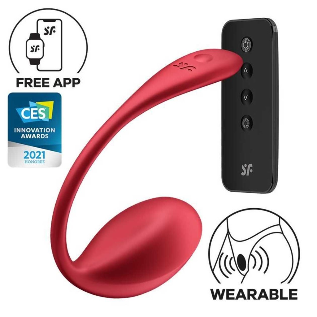 Satisfyer Shiny Petal Stimulator Red