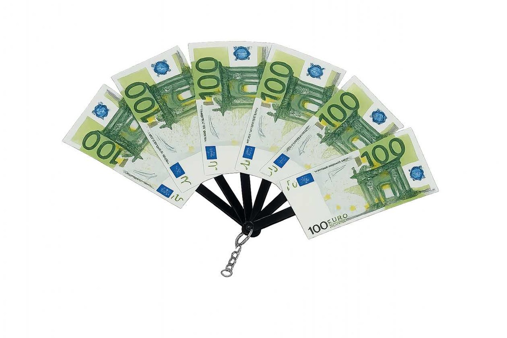 100 Euro Bill Fan