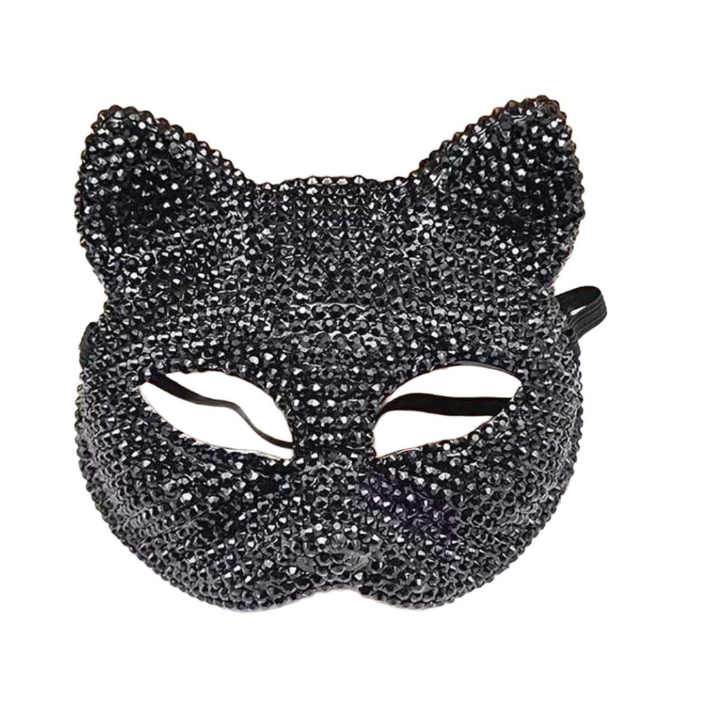 BLACK DIAMOND CAT MASK