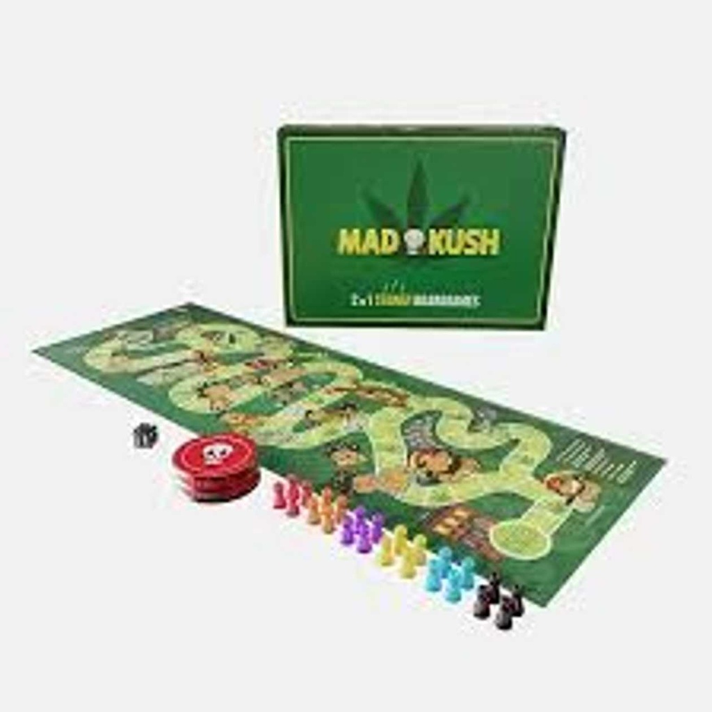 MAD KUSH - 2 IN 1 STONERS BOARDGAME