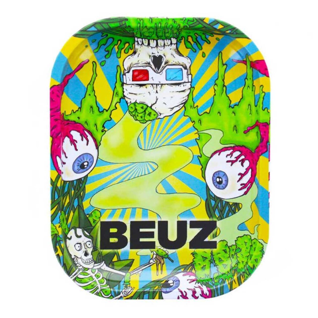 BEUZ COOL SKULL SMALL ROLLING TRAY