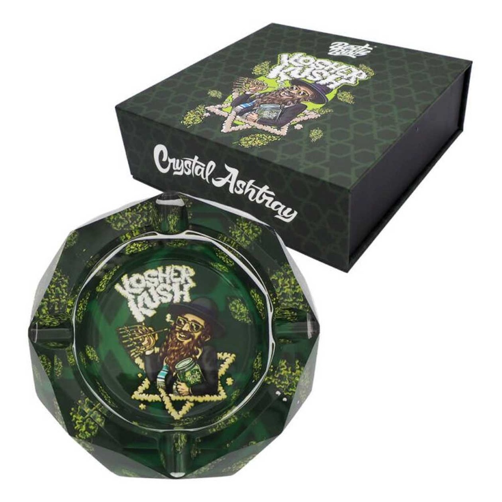 BESTBUDS KOSHER KUSH CRYSTAL ASHTRAY