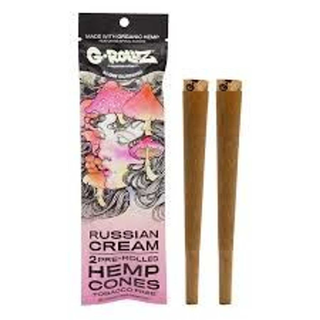 G-ROLLZ | RUSSIAN CREAM HEMP CONES