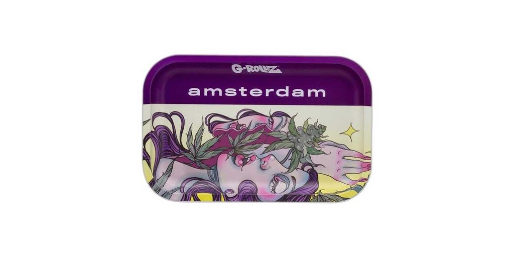 G-Rollz | 'Purple Prayer' Medium Tray 17.5 x 27.5cm