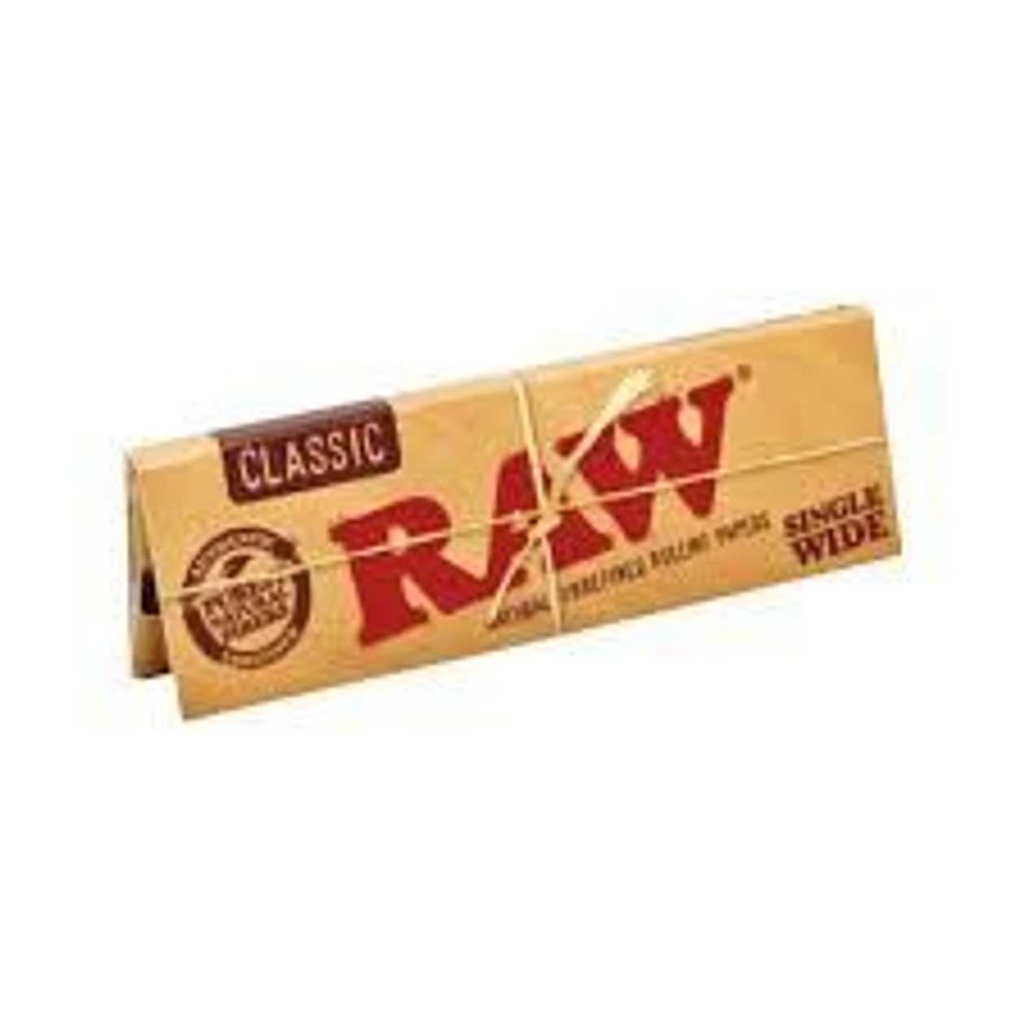 RAW SINGLE WIDE ROLLING PAPERS