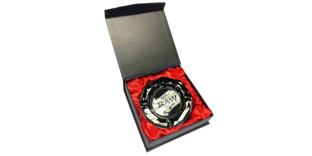 RAW The Dark Side Thick Ashtray with Giftbox