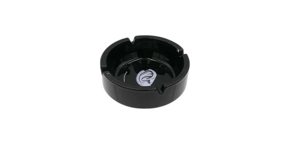 Tyson 2.0 Mike Bite Glass Ashtray Black