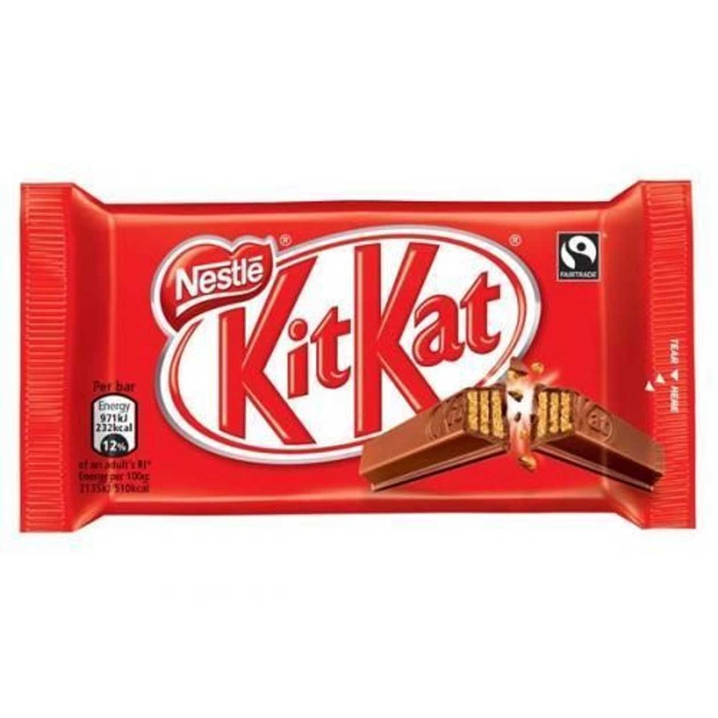 KitKat 4 Finger Original Milk Chocolate Bar