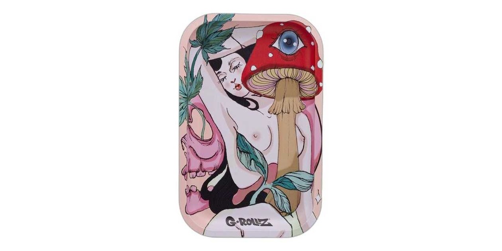 G-Rollz | 'Mushroom Lover' Medium Tray 17.5 x 27.5cm