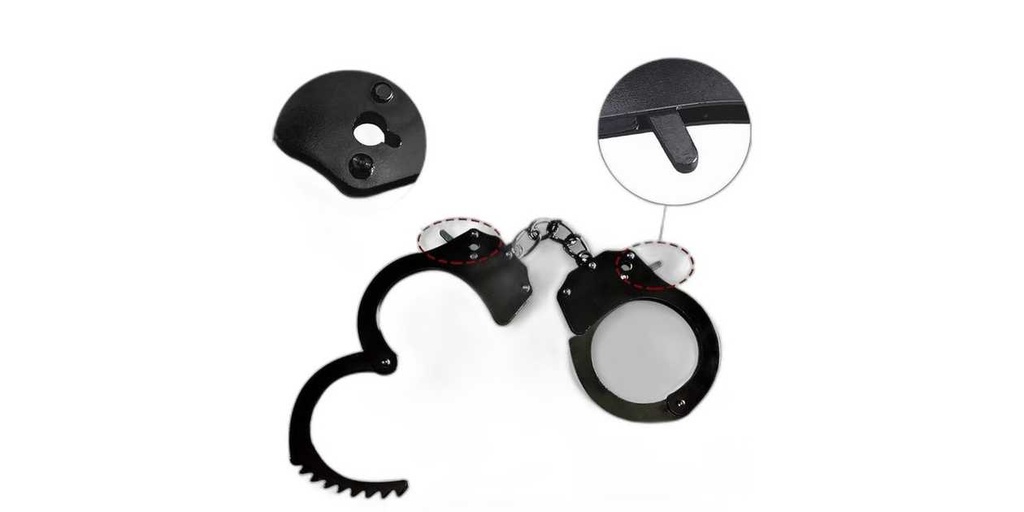 Black Metal Cuffs