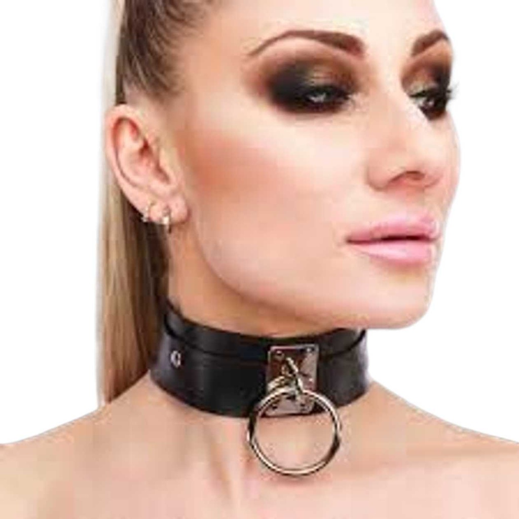 Kinky Black/Silver Collar