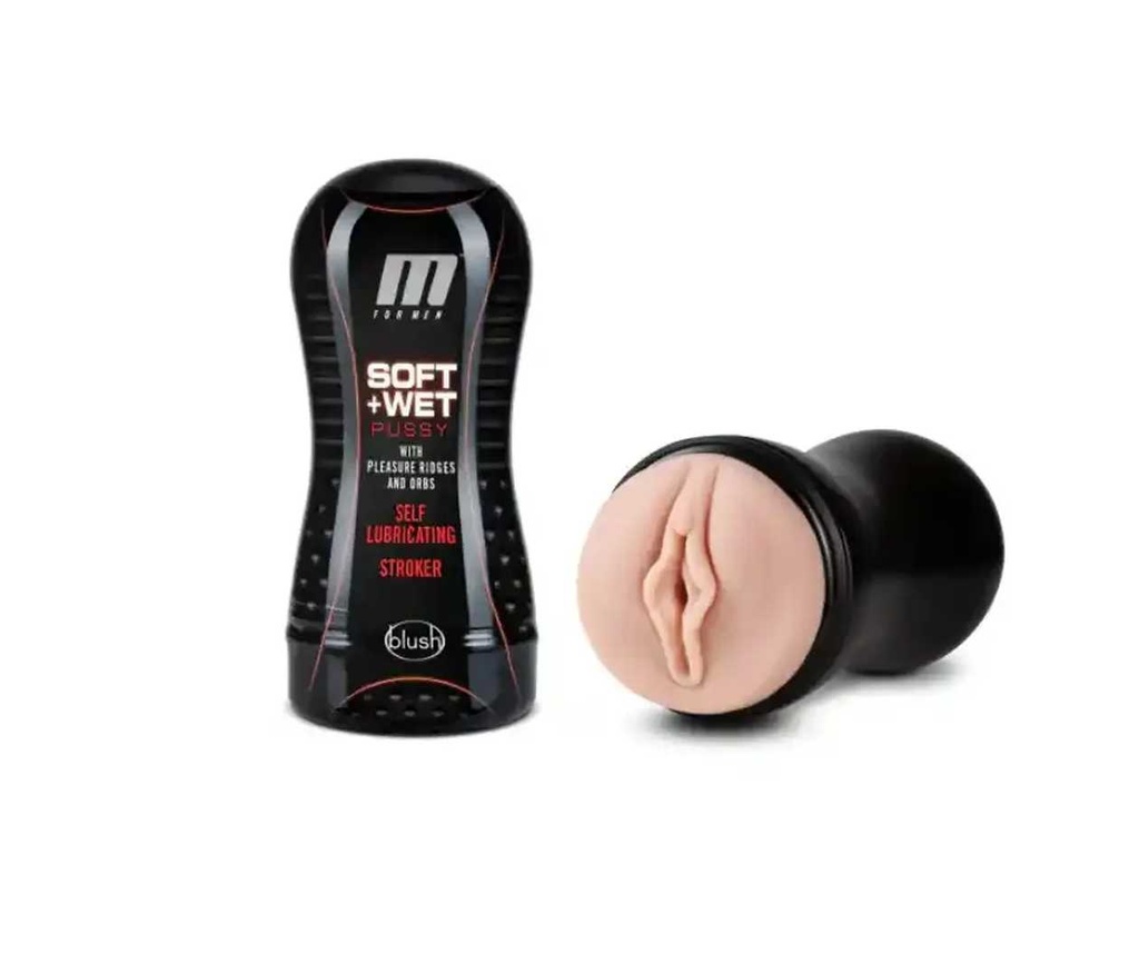 M4M Soft & Wet Ridges Masturbator
