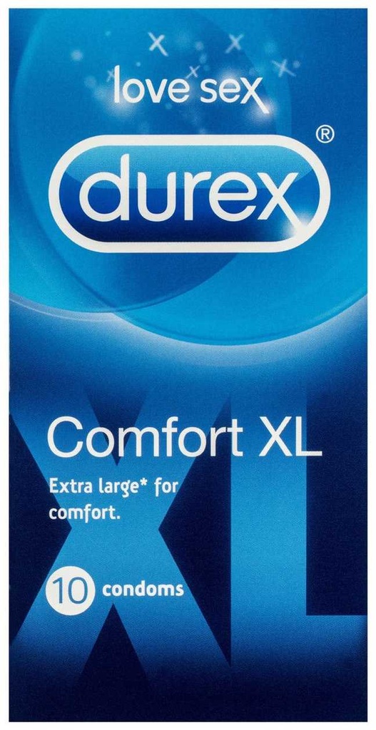Durex Comfort XL Condoms (12 pack)