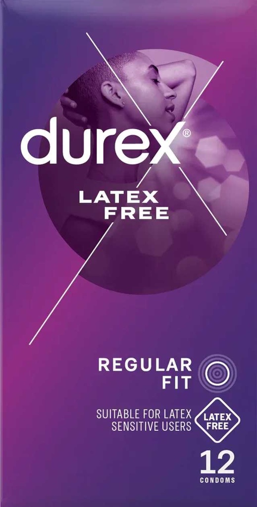 Durex Latex Free Condoms (12 pack)