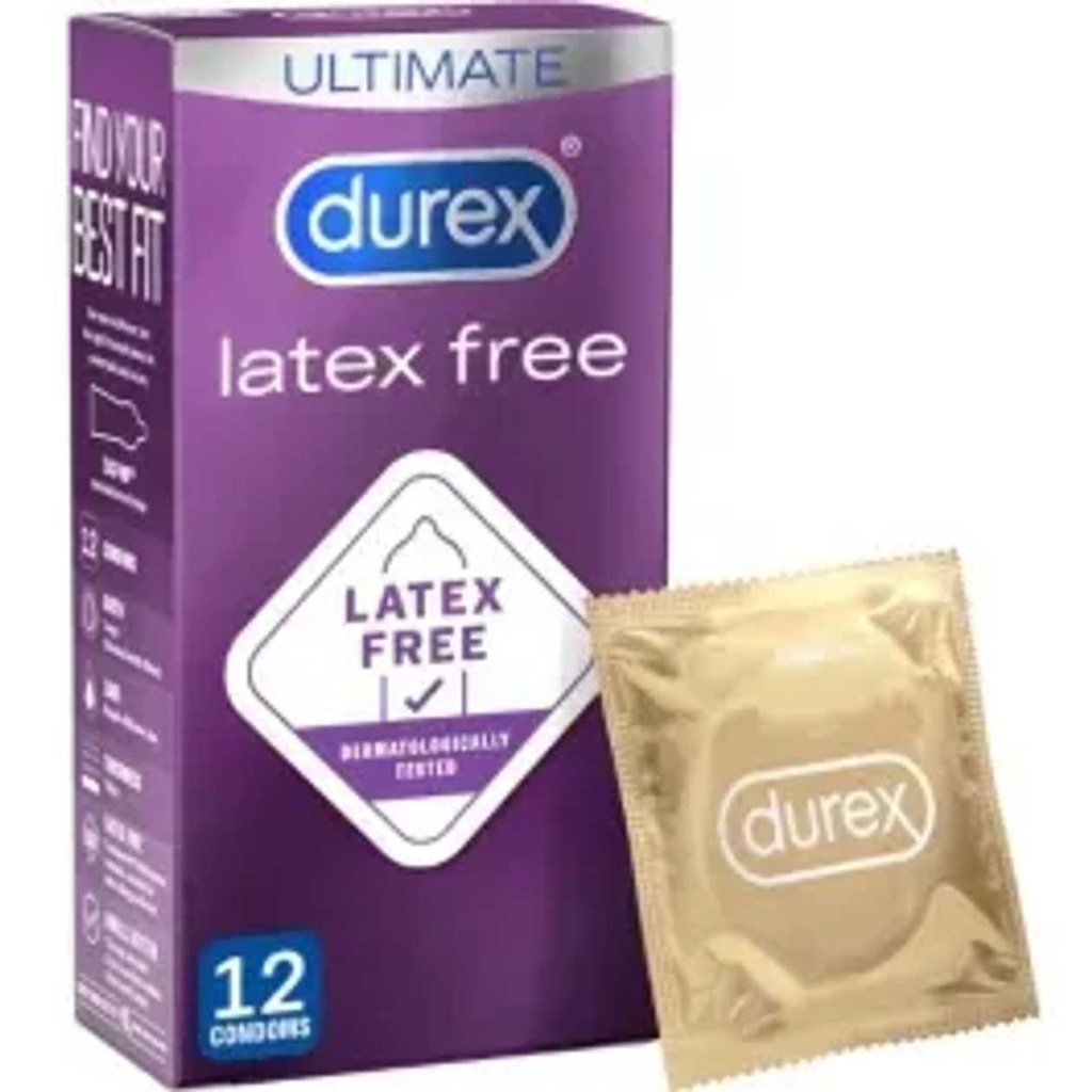 Durex Natural Latex-Free (12 Pack)