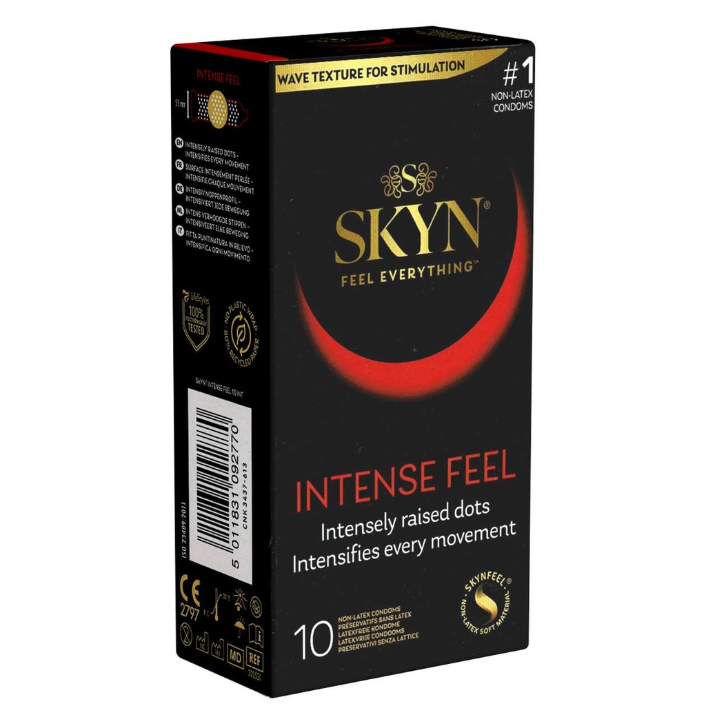 Manix Skyn Non-Latex Condoms – Dotted (10 pack)
