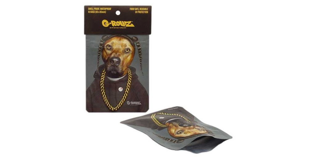 G-Rollz | 'Rap' 65x85mm Smellproof Bags