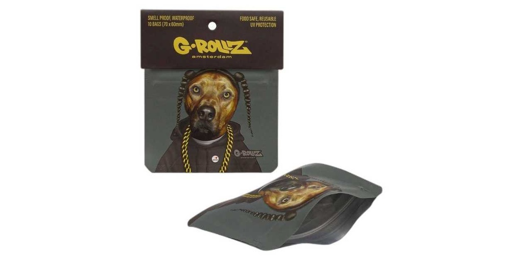 G-Rollz | 'Rap' 70x60mm Smellproof Bags