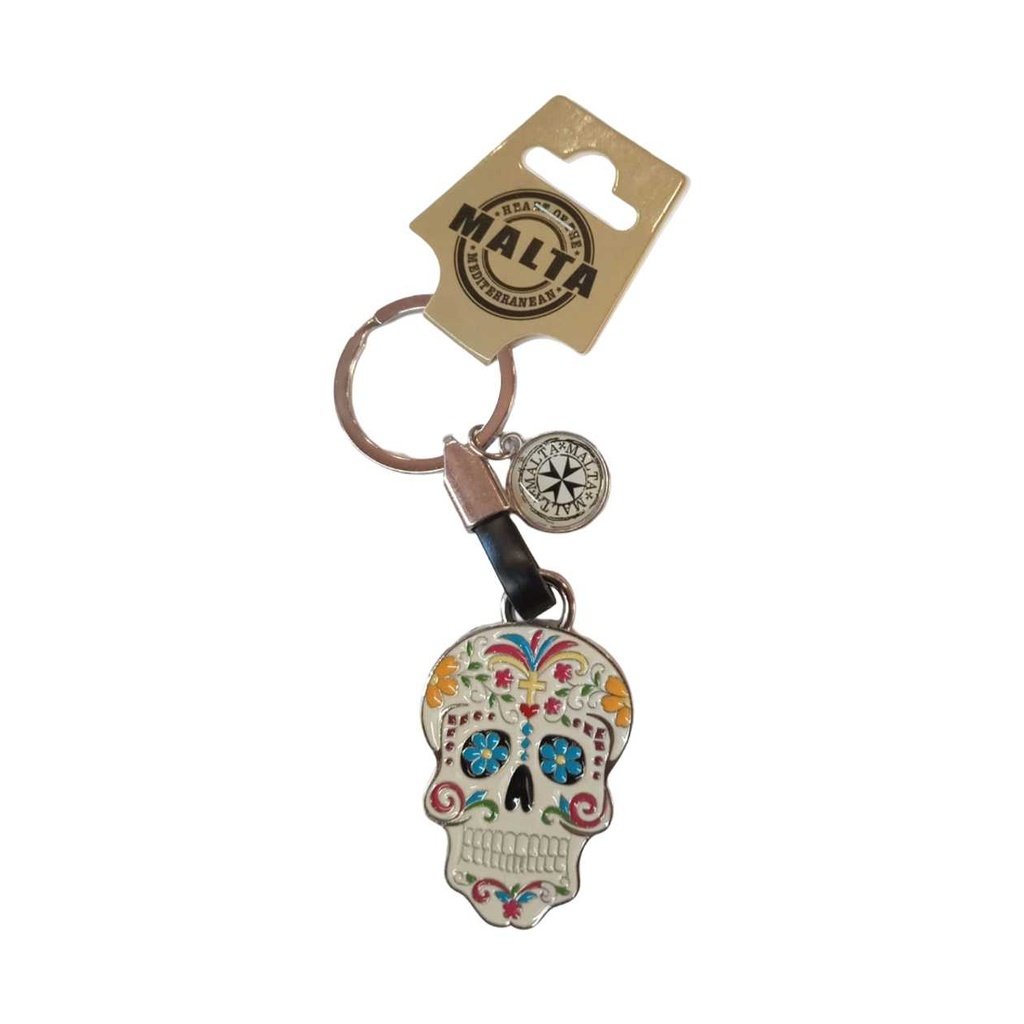 CANDY SKULL KEYCHAIN