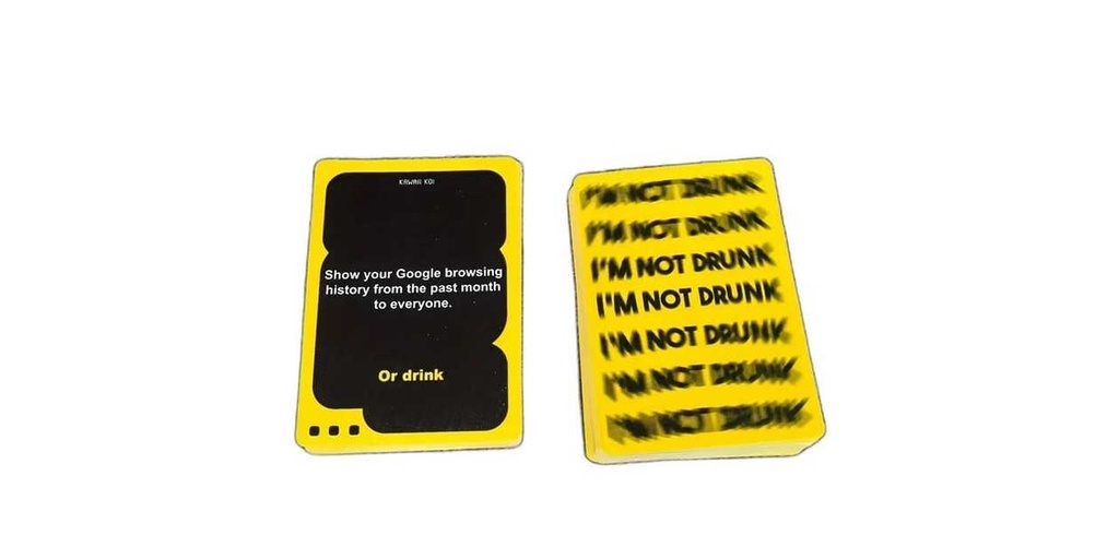 I'M NOT DRUNK - Party Drinking Game for Game Nights