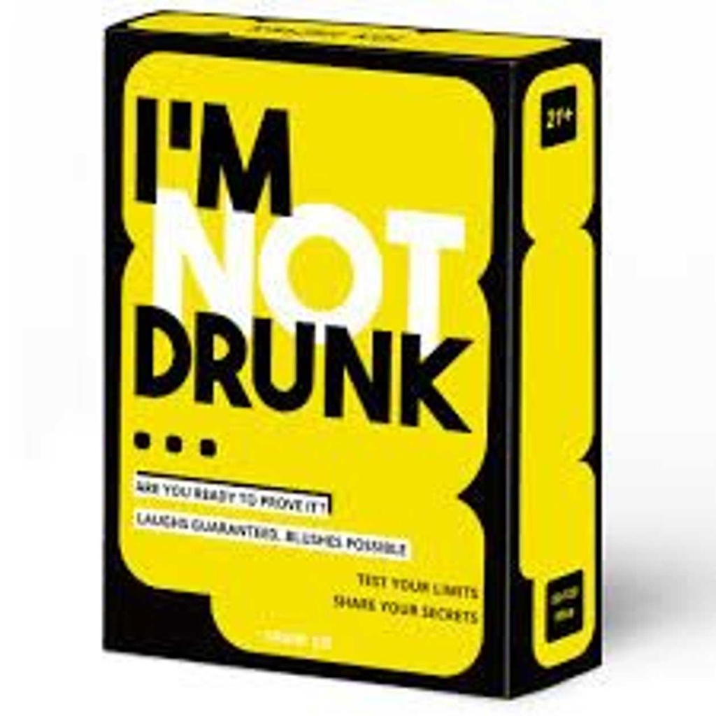 I'M NOT DRUNK' CARD GAME