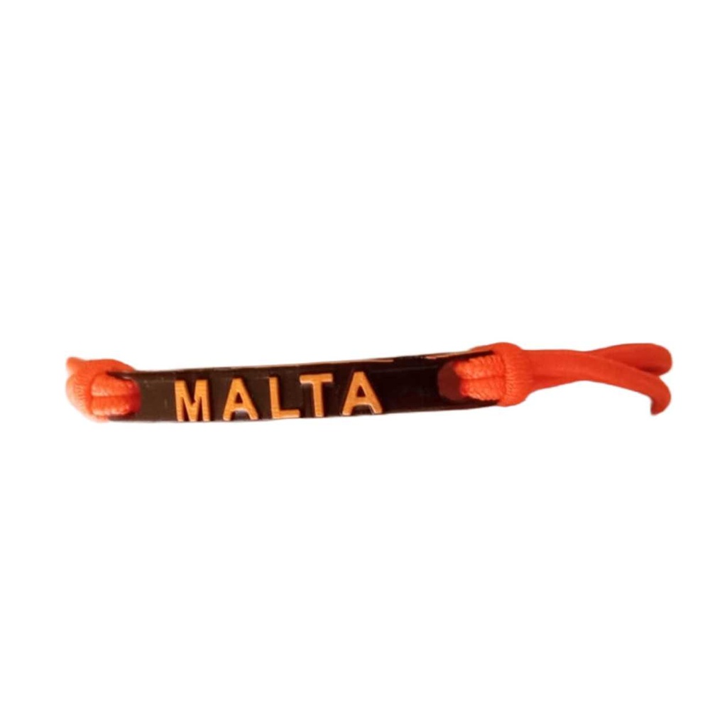 MALTA NEON ORANGE BRACELET
