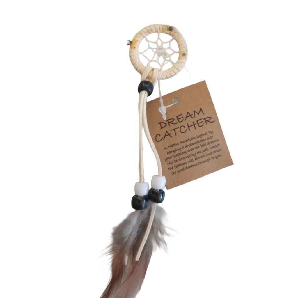 WHITE DREAM CATCHER