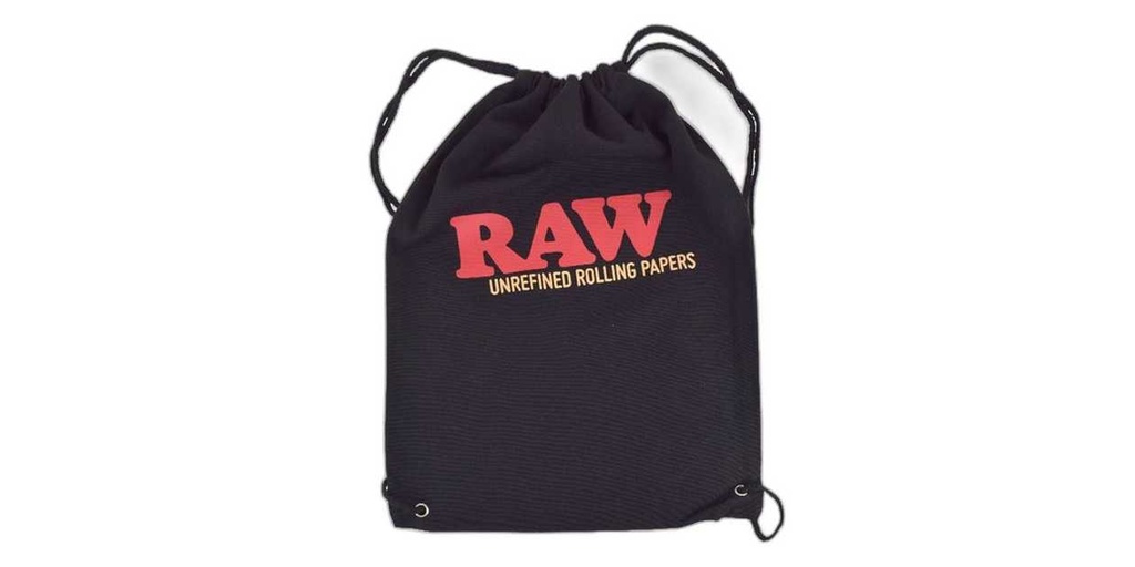 RAW Drawstring Bag Black