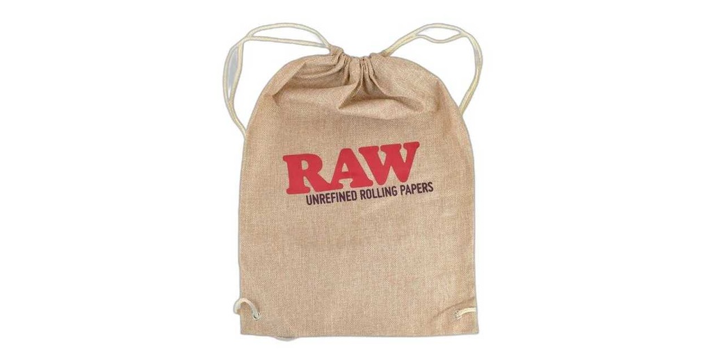 RAW Drawstring Bag Tan