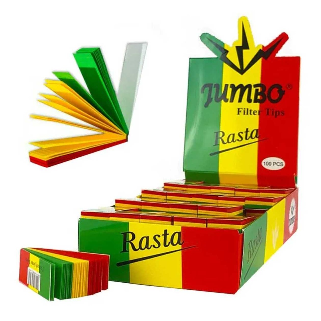 JUMBO RASTA FILTER TIPS