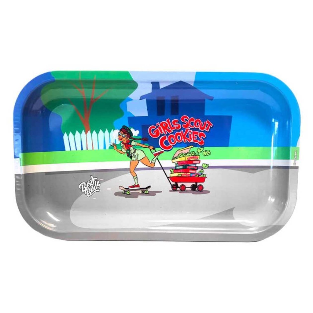 BESTBUDS GIRL SCOUT COOKIES LONG ROLLING TRAY