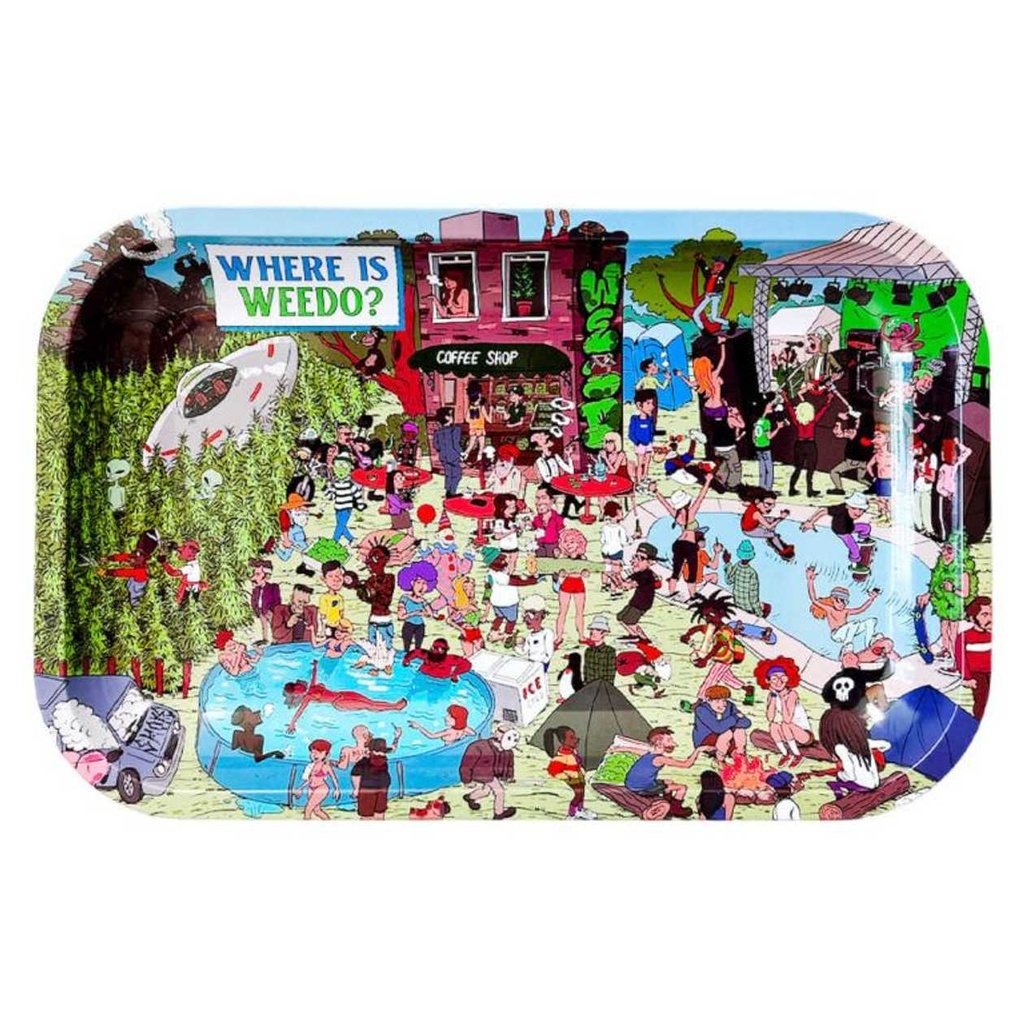 BESTBUDS WHERE IS WEEDO MEDIUM ROLLING TRAY