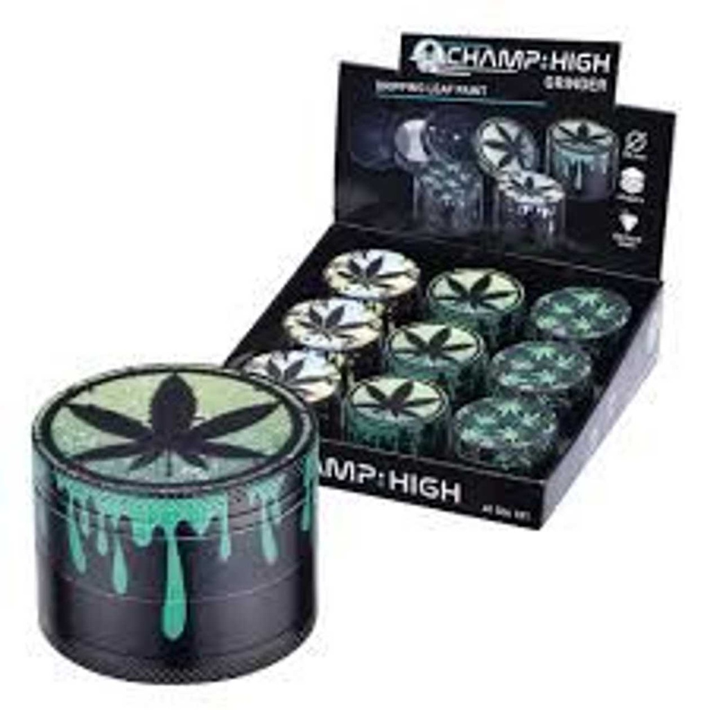 Champ High Dripping Leaf Paint Metal Grinder 4 Parts - 50mm