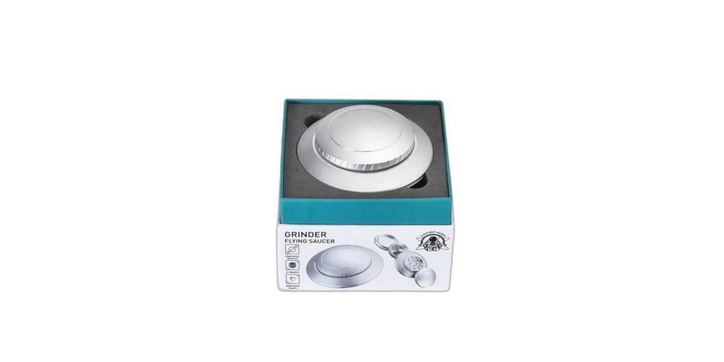 Champ High Silver Flying Saucer Grinder
