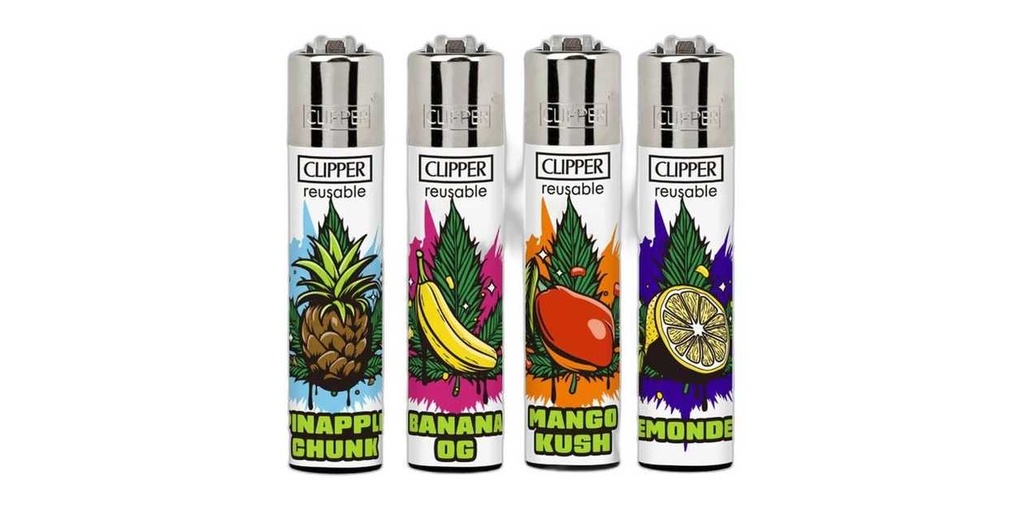 Clipper Lighters Fruit Strains
