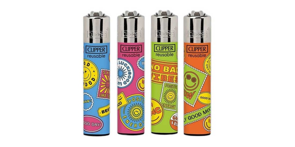 Clipper Lighters Happy Stamps