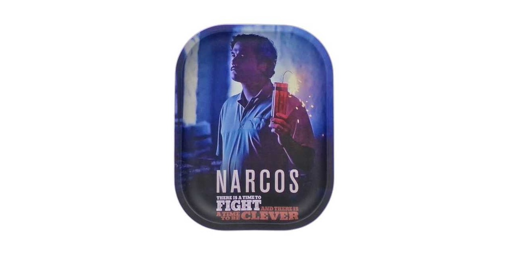 Narcos Rolling Tray Pablo Edition Small 14 x 18cm