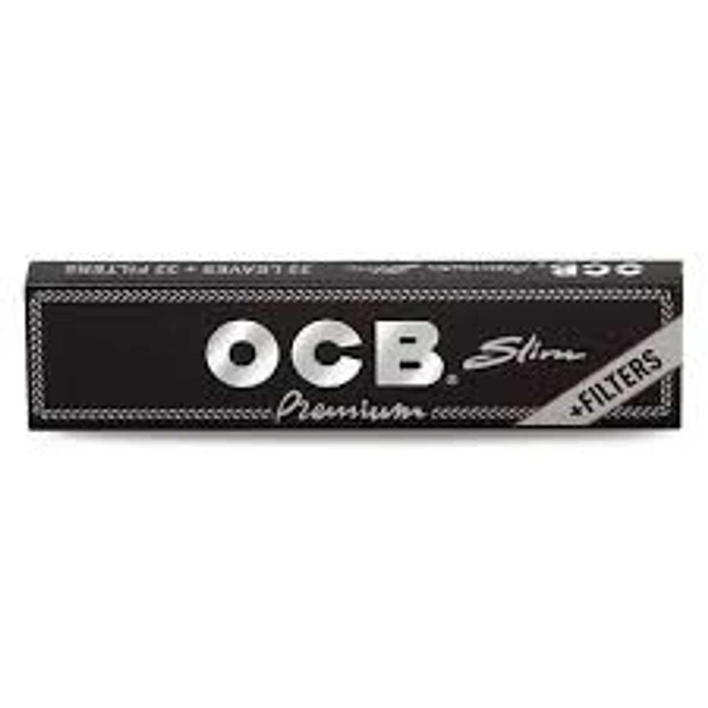 OCB BLACK KING SIZE ROLLING PAPERS + FILTERS