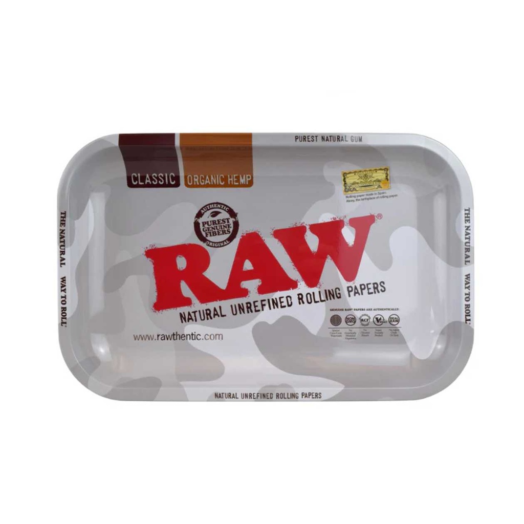 RAW ARCTIC CAMO SMALL ROLLING TRAY