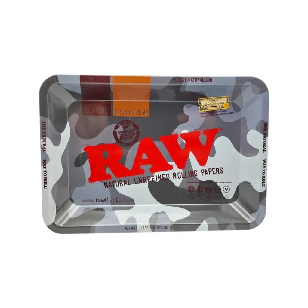 RAW CAMO BLUE LARGE ROLLING TRAY