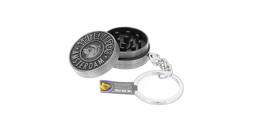 The Bulldog Mini Grinder Keychain