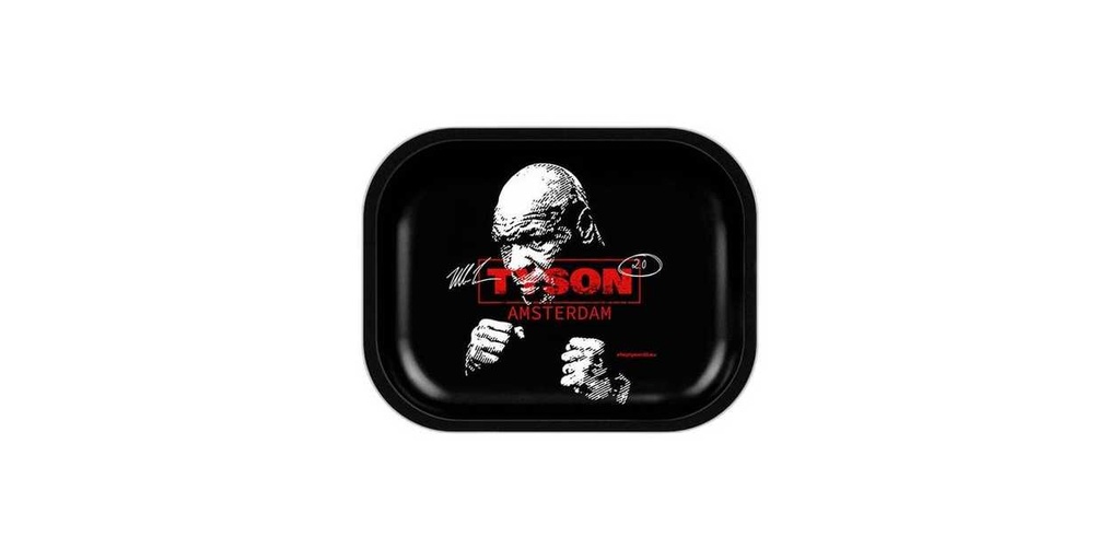 Tyson 2.0 Metal Rolling Tray Boxing Mike Small 18 x 14cm