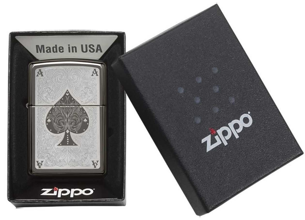 Zippo Ace Filigree Lighter