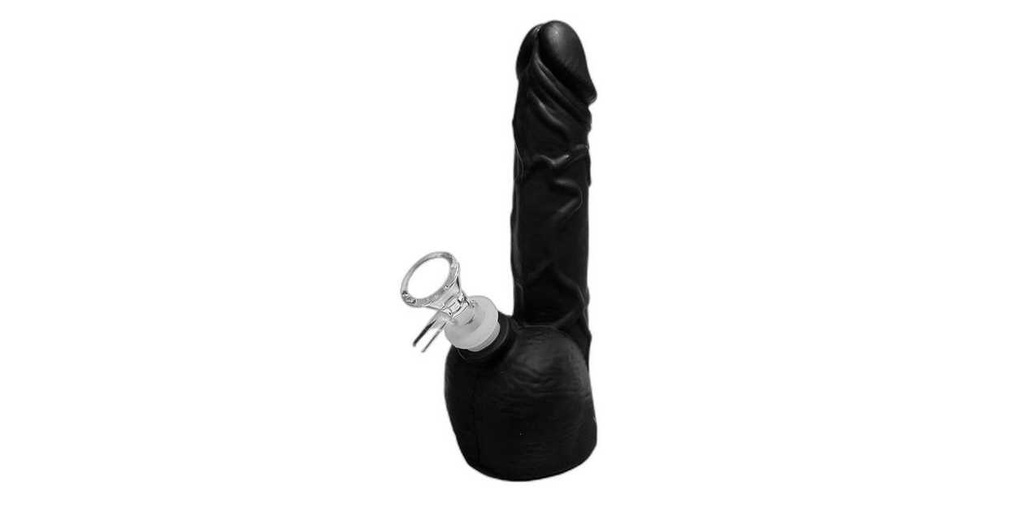 Black Penis Silicone Bong