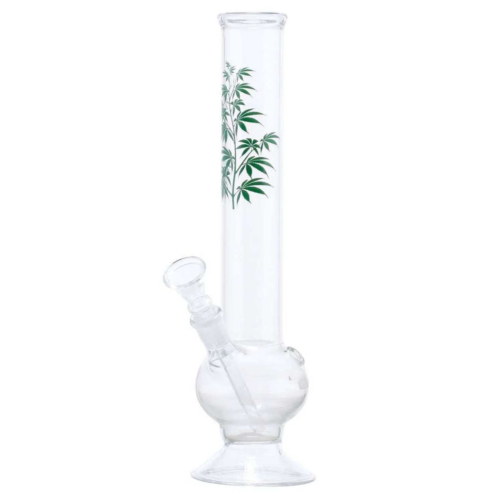MULTI LEAF GLASS BONG
