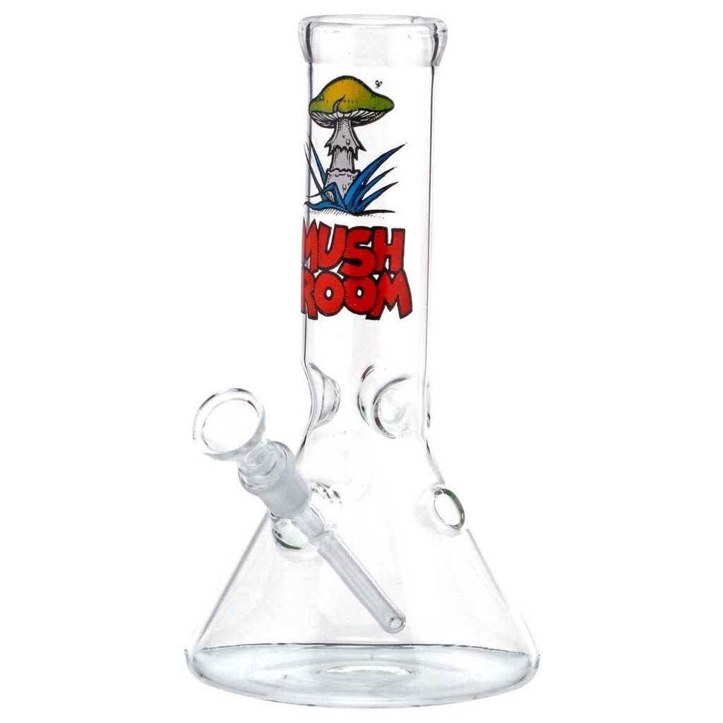 MUSHROOM BEAKER GLASS BONG
